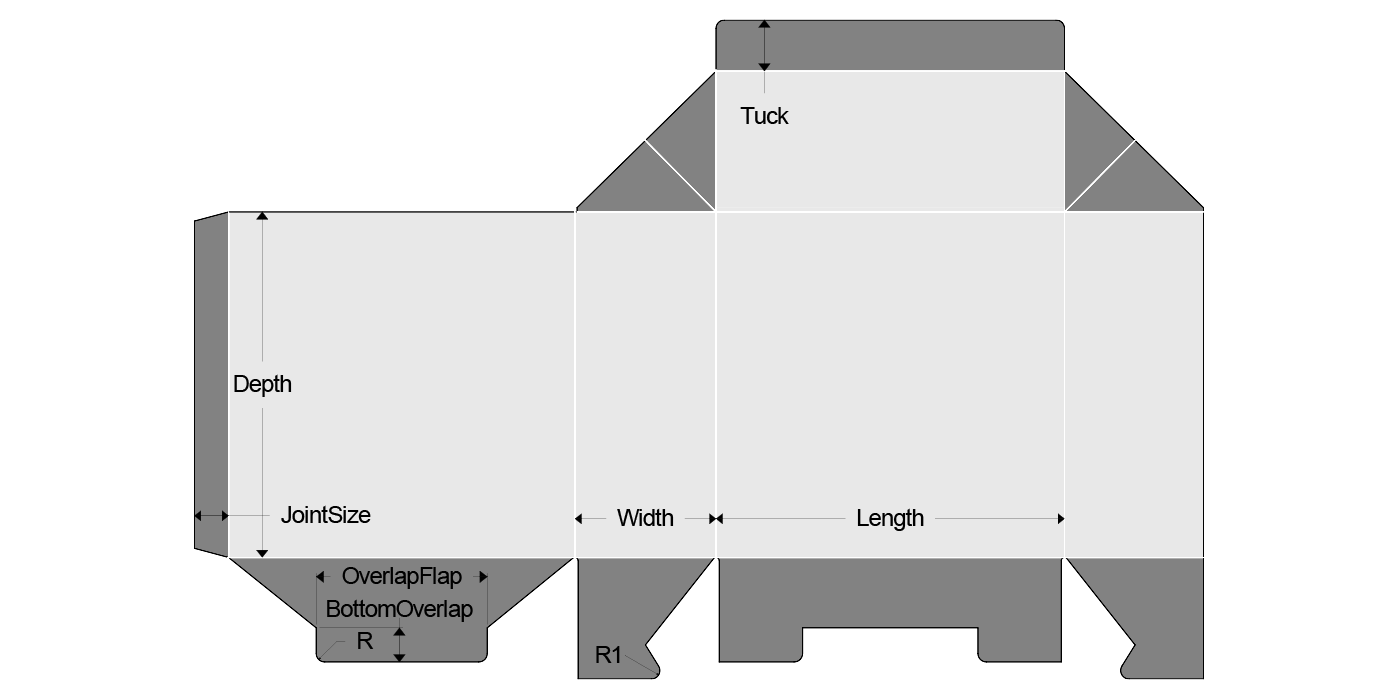 I009_T-LockBottomCarton (Box44A) - View 2